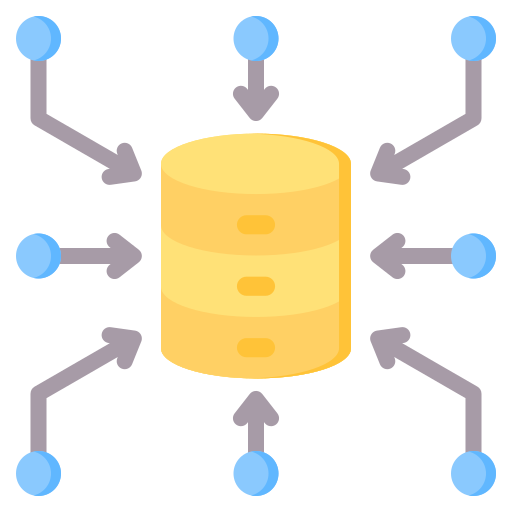 Customer Data Centralization Icon